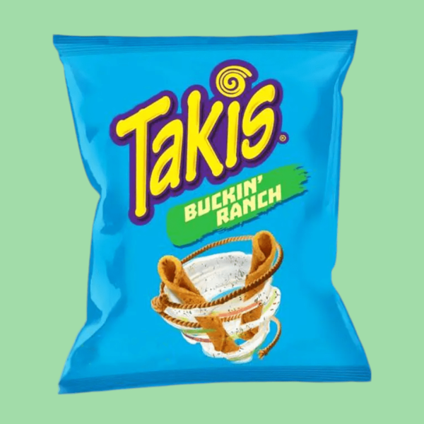 Takis Buckin Ranch saláta öntetes chips 90 g