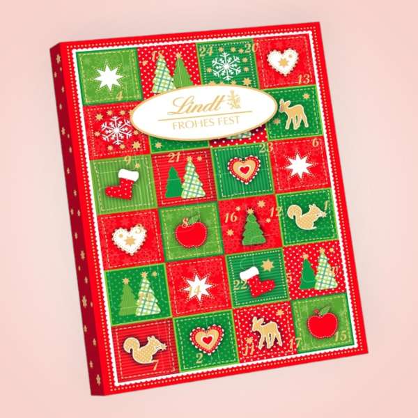 Lindt Merry Christmas Adventi Naptár 115 g