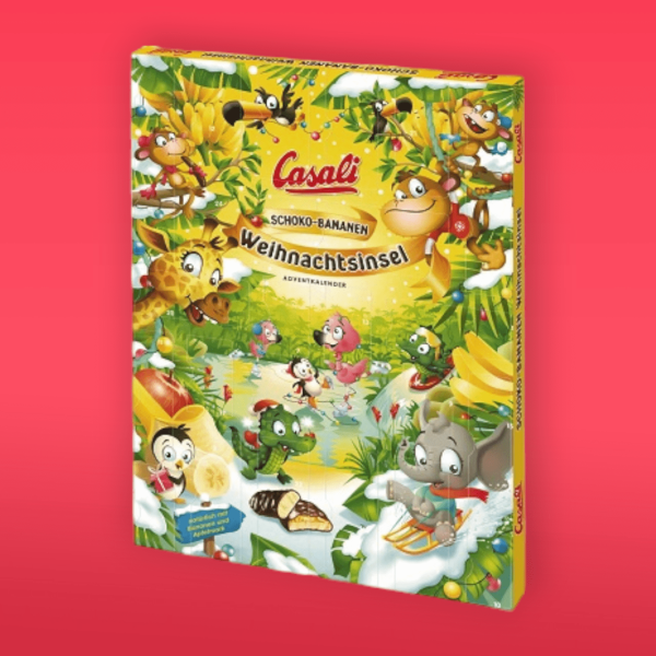 Casali Schoko Bananen Adventi Naptár 310 g