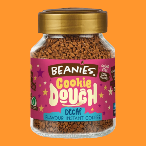 Beanies koffeinmentes ízesített instant kávé Cookie Dough 50 g
