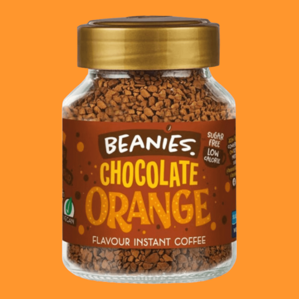 Beanies ízesített instant kávé Chocolate Orange 50 g