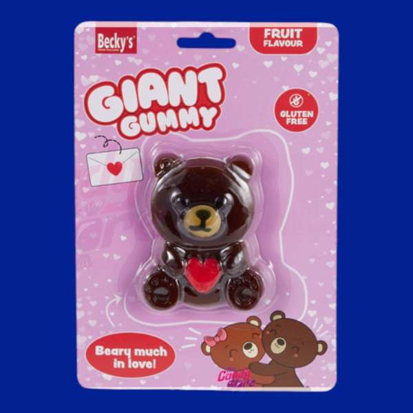Becky's Bear Gummies óriás gumicukor 80 g