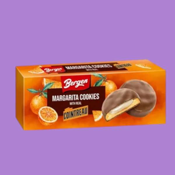 Bergen Countreau krémmel töltött keksz tejcsokoládé bevonattal 128 g