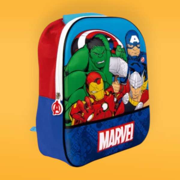 Bosszúállók 3D hátizsák, táska