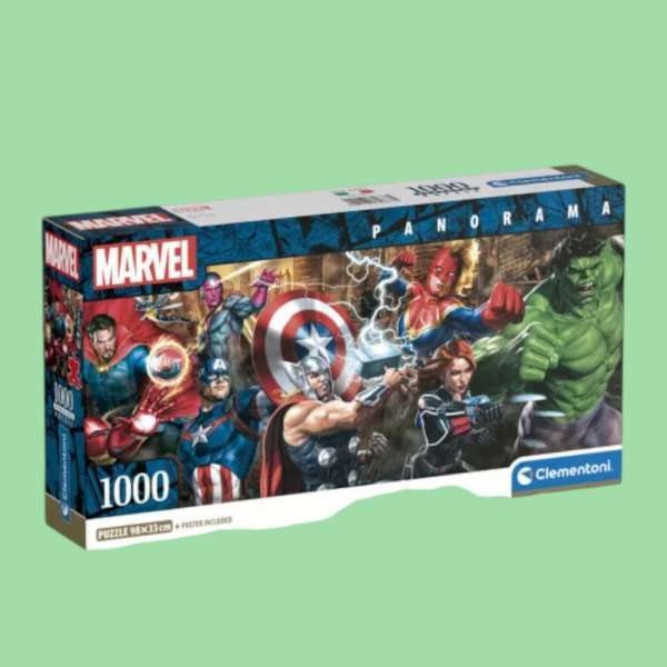 Clementoni Bosszúállók Ultimate Unite 1000 db-os panoráma puzzle