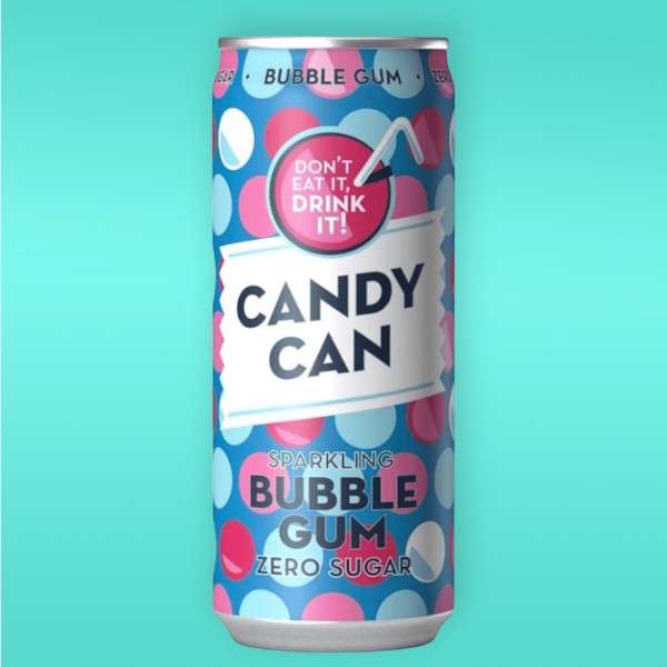 Candy Can Zero Sugar - Bubblegum 330 ml