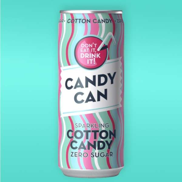 Candy Can Zero Sugar - Cotton Candy 330 ml