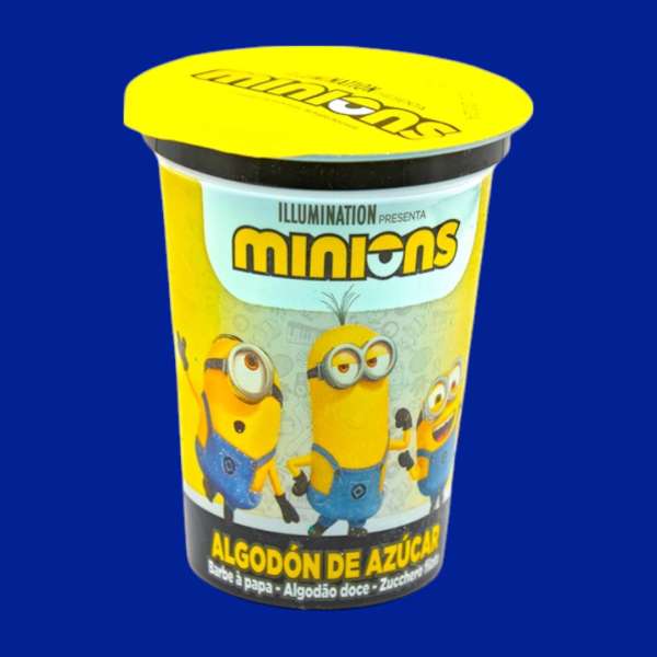 Candy Floss Minyonok banán ízű poharas vattacukor 20 g