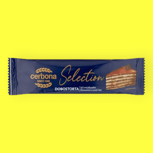Cerbona Selection müzliszelet dobostorta 22 g