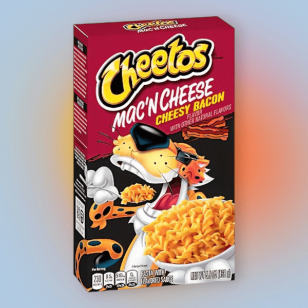 Cheetos Mac and Cheese makaróni Cheesy Bacon 160 g