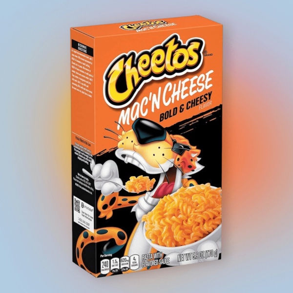 Cheetos Mac and Cheese makaróni Bold and Cheesy 170 g