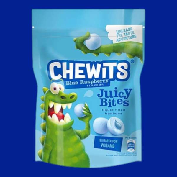 Chewits Blue Raspberry Bites 115 g