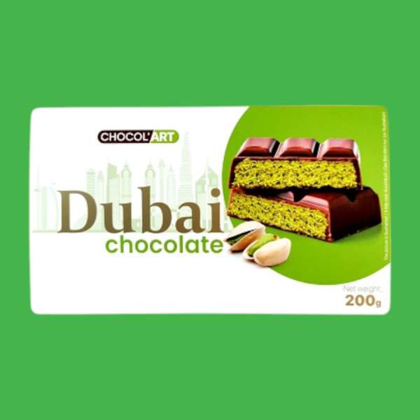 Chocolart Dubai Táblás Tejcsokoládé 200 g