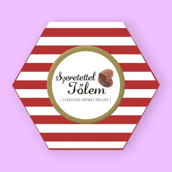 Chocolips Szeretettel Tőlem praliné 260 g