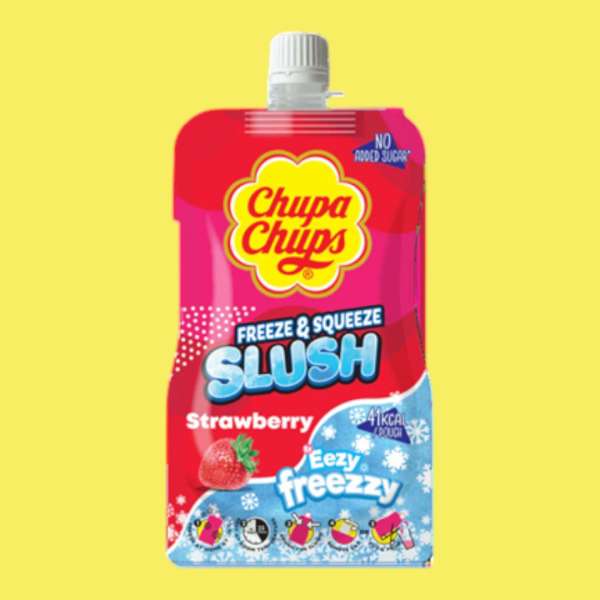 Chupa Chups Slush Strawberry jégkása 250 g