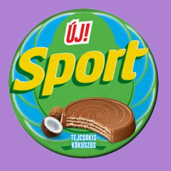 Csemege Sport kókuszos-tejcsokis érem 30 g