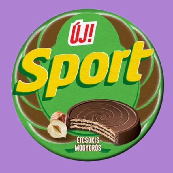 Csemege Sport mogyorós-étcsokis érem 30 g
