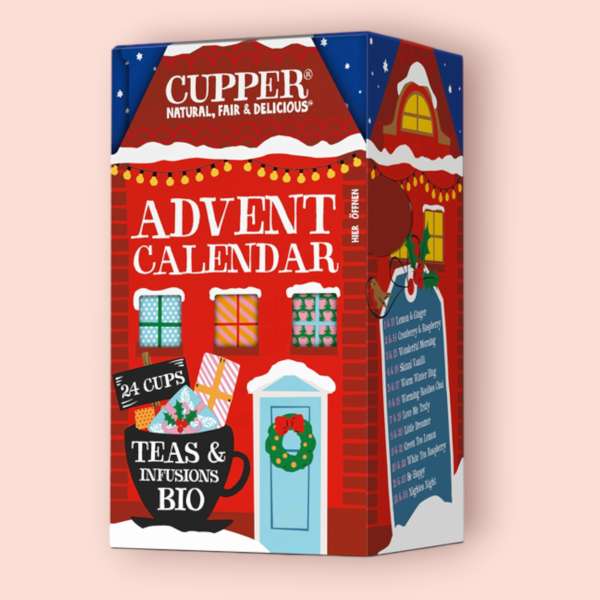 Cupper adventi kalendárium bio teaválogatás 45 g