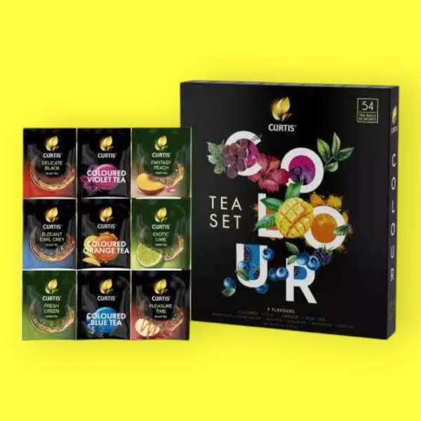 Curtis Colour Tea Set Tea Válogatás 84,6 g