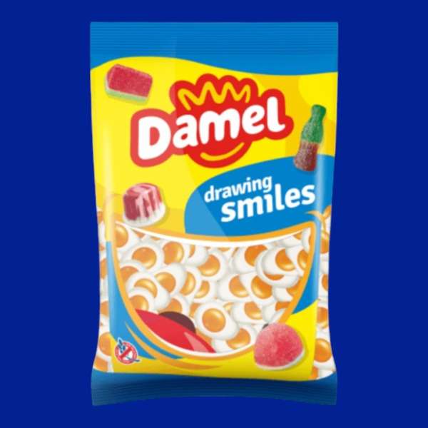 Damel tükörtojás gumicukor 1 kg