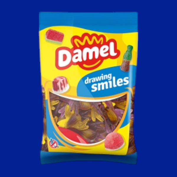 Damel töltött gumicukor pók 1 kg