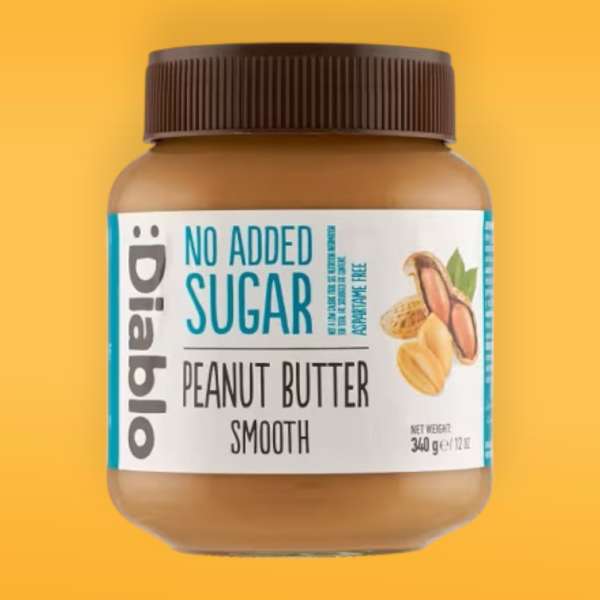 Diablo smooth mogyoróvaj hozzáadott cukor nélkül 340 g