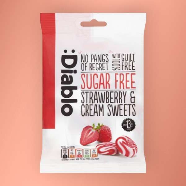 Diablo cukormentes epres cukorka 75 g