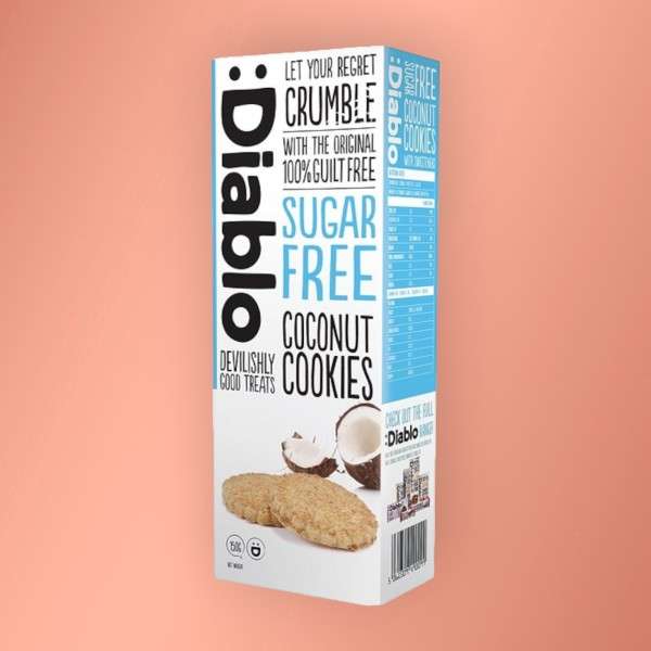 Diablo cukormentes kókuszos keksz 150 g