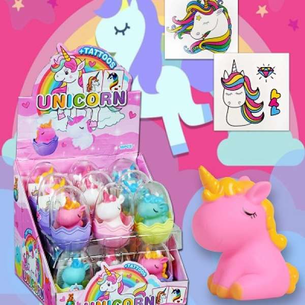 Dulce Vida Unikornis+tetoválás+cukorka