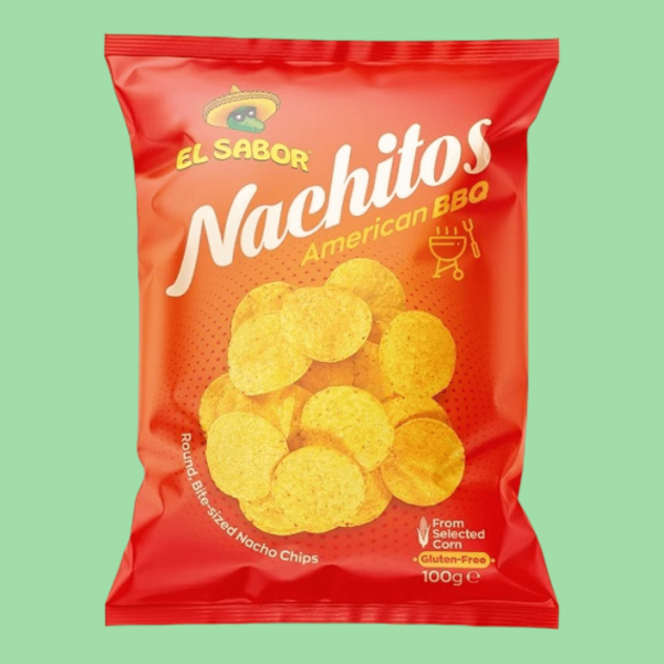 El Sabor Nachitos American BBQ 100 g