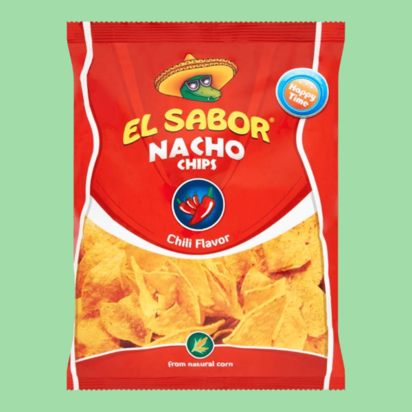 El Sabor Nacho Chips Chili 100 g