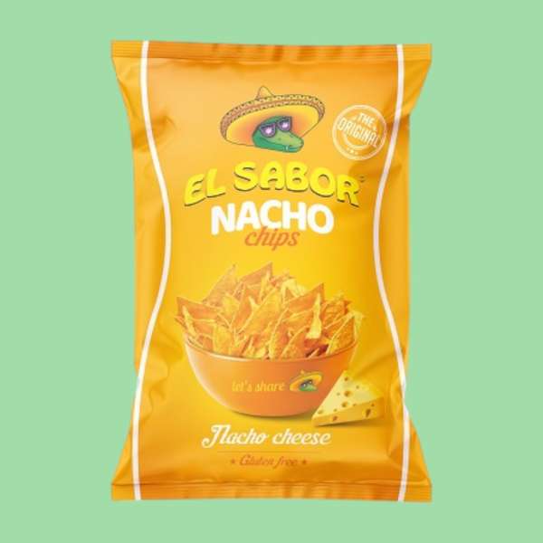 El Sabor Nacho Chips Sajtos 100 g