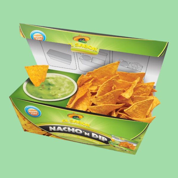El Sabor Nacho 'N Dip sós nacho chips és avokádó szósz 175 g