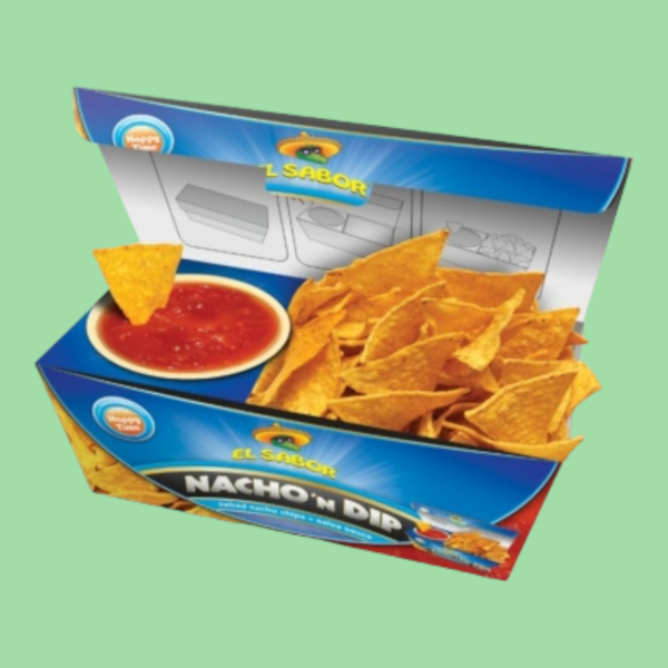 El Sabor Nacho 'N Dip sós nacho chips és salsa szósz 175 g