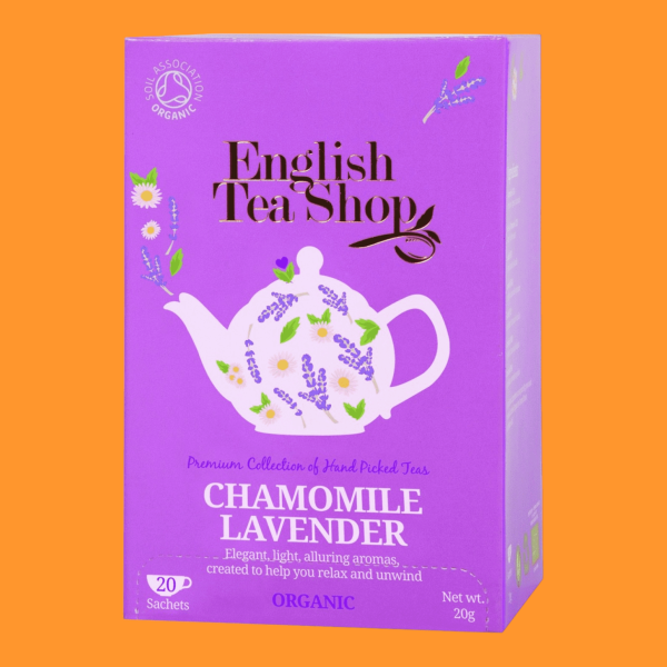 English Tea Shop kamilla, levendula bio tea 40 g