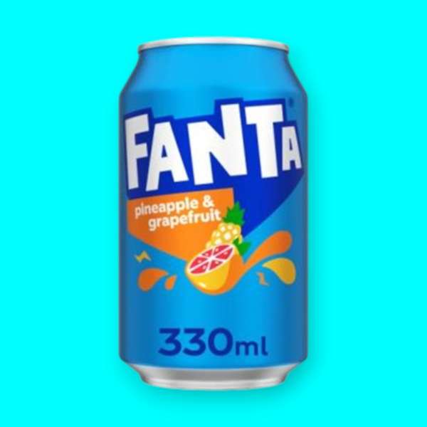 Fanta Ananász-Grapefruit üdítő 0,33 ml