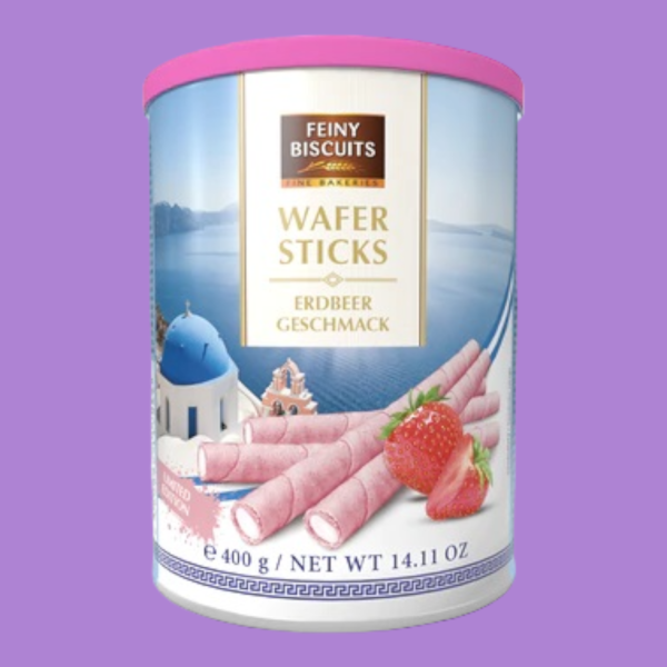 Feiny B. Wafer Sticks Strawberry Cream 400 g