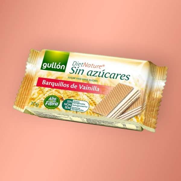 Gullon Diabetikus Vaníliás Nápolyi 60 g