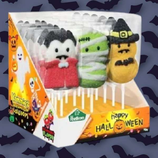 Halloween pillecukor nyalóka 25 g