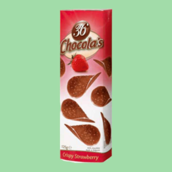 Hamlet 36 Chocola's Crispy Strawberry 125 g