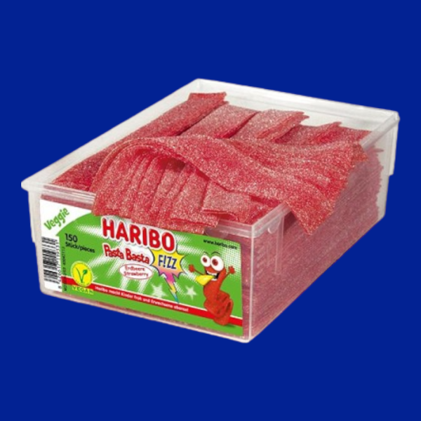 Haribo Pasta Basta Sour Erdbeer gumicukor 1125 g