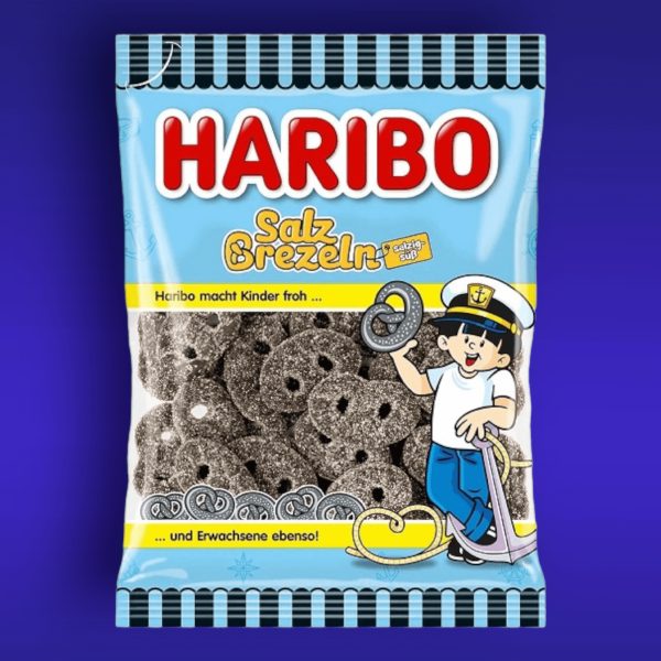 Haribo Salz Brezeln gumicukor 175 g