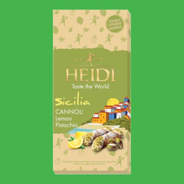 Heidi Taste The World Sicilia Citrom-Pisztácia 80 g
