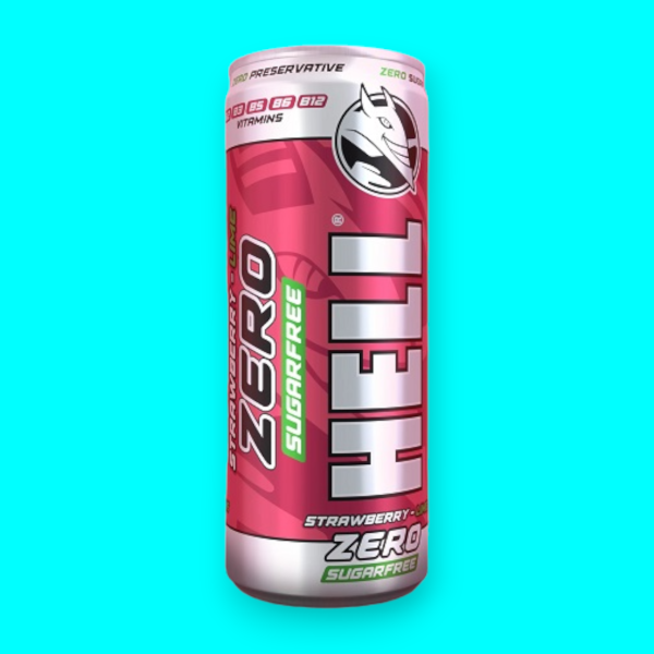 Hell Energiaital Zero Eper-Lime 250 ml