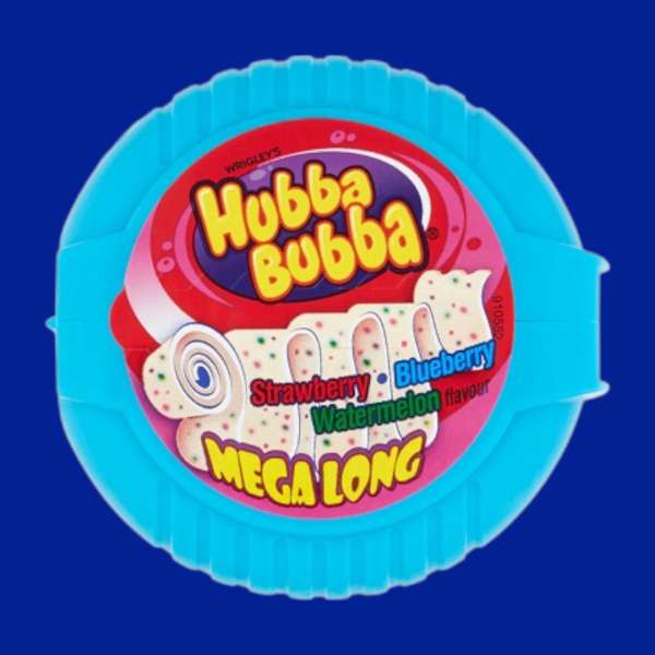 Hubba Bubba Mega Long Bubble Gum Tape 56 g