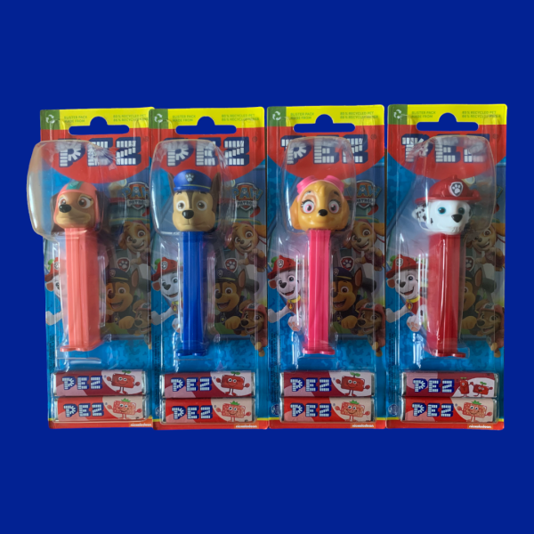 Mancs őrjárat Pez cukorka adagolóval