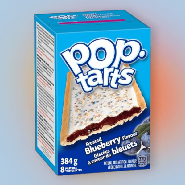 Kellogg's Pop Tarts Frosted Blueberry 384 g