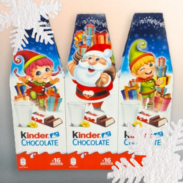 Kinder Csokoládé T8x2 XMAS 200 g