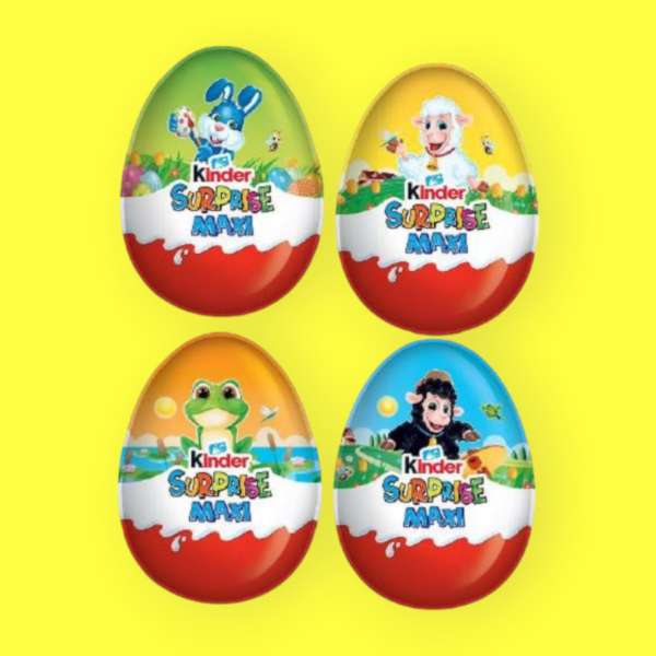 Kinder Húsvéti Maxi Meglepetés Tojás Fiúknak 100 g