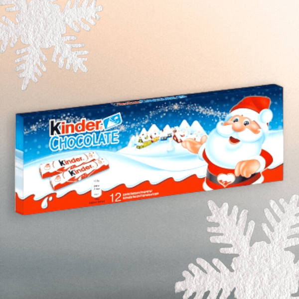Kinder Karácsonyi Csokoládé T12 150 g